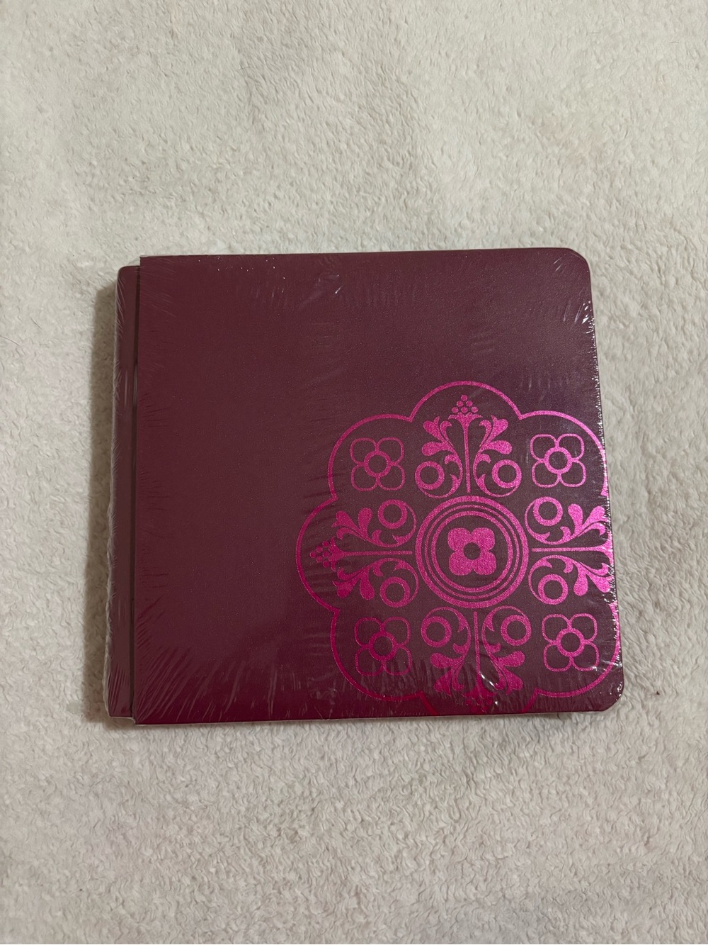Creative Memories Foiled Album Cover in Boysenberry 8x8